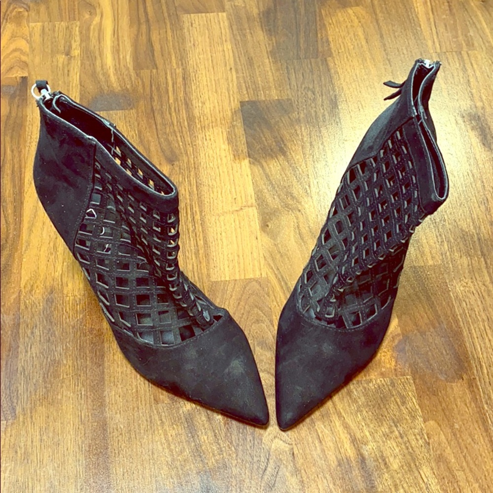 Aldo heels, black, size 7